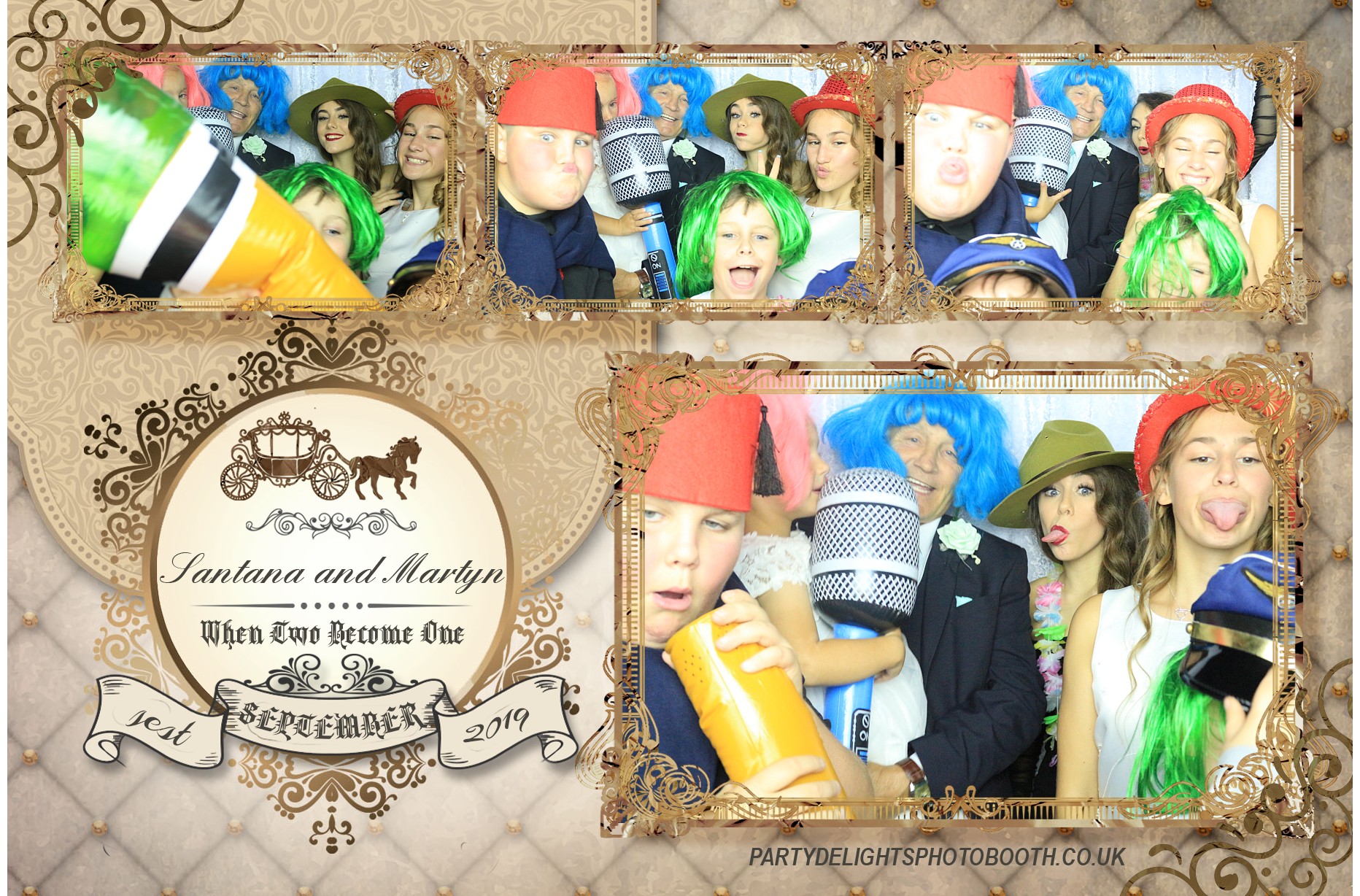 Martyn and Santana’s Wedding - Prints | View more photos from the event at gallery.partydelightsphotobooth.co.uk/u/PartyDelightsPhotoBooth/Martyn-and-Santana’s-Wedding-Prints